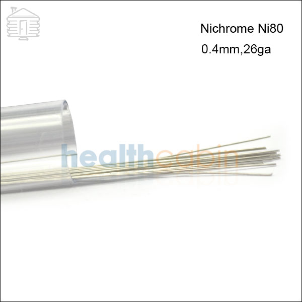 Nichrome Ni80 Rod Wire (0.4mm, 26ga)